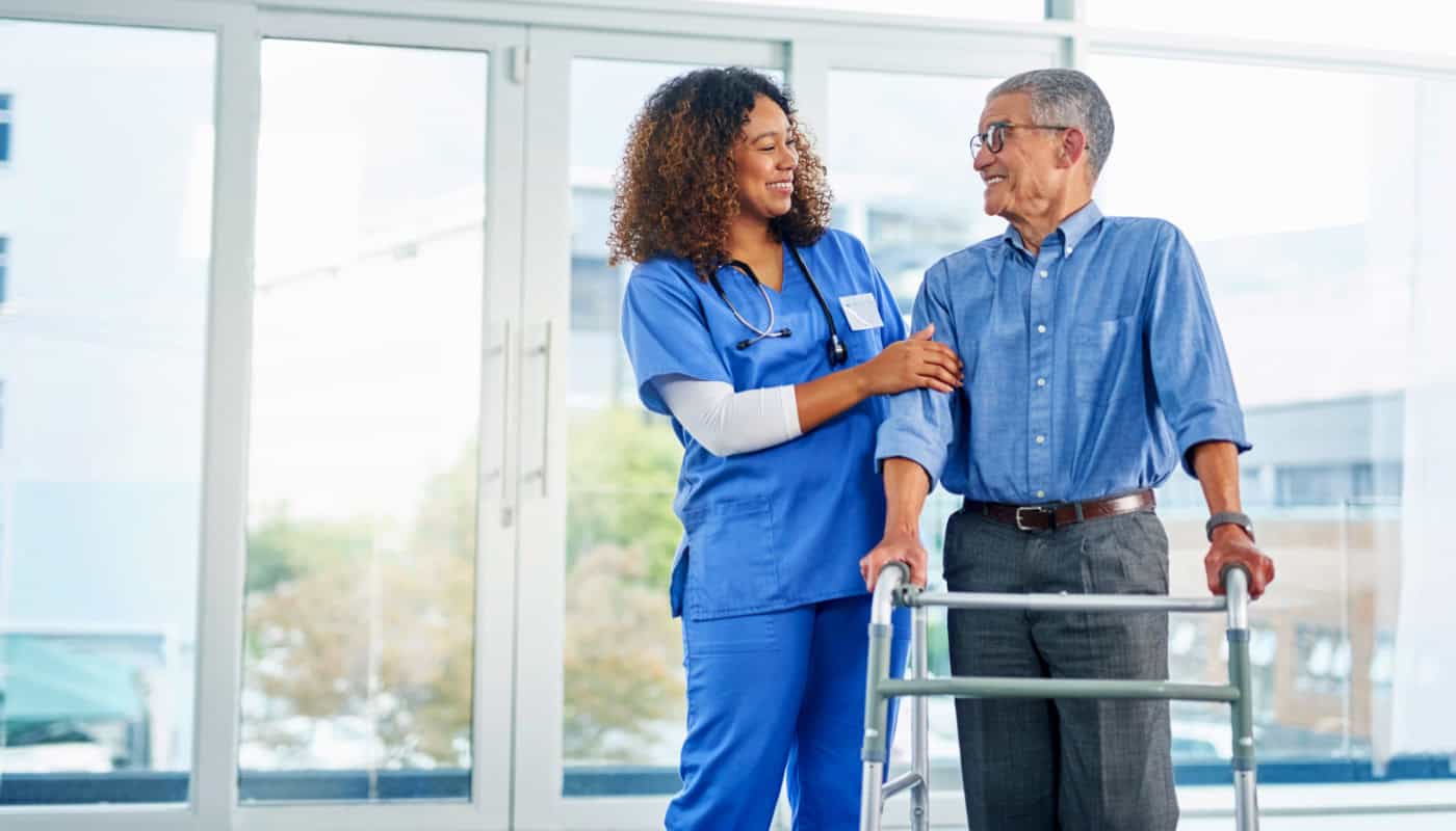 Providing support to patients with disabilities supplemental health care