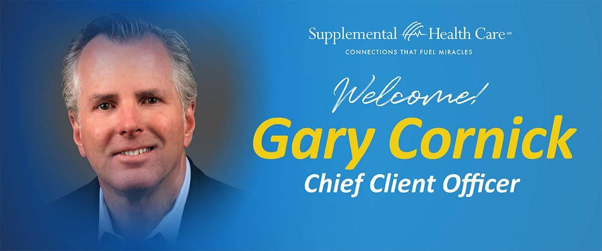 Welcome Gary Cornick to SHC!